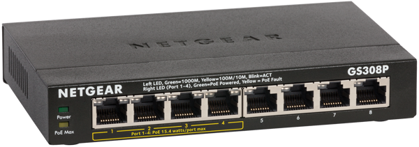 Picture of 8-Port PoE Gigabit Ethernet Switch