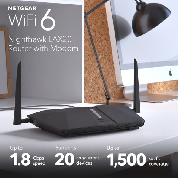 Picture of 4G LTE WiFi 6 Router (LAX20)