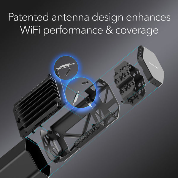 Picture of Nighthawk® WiFi 7 Tri-Band Router (RS300)