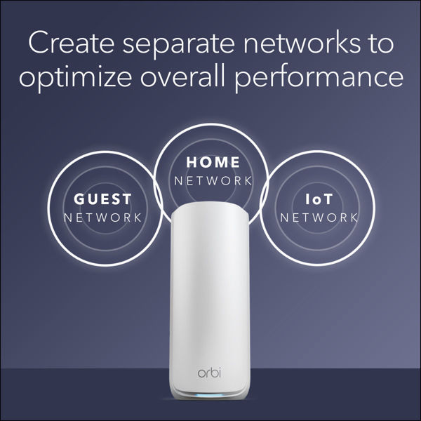 Bild på NETGEAR Orbi 870 Series Tri-band WiFi 7 Mesh System (RBE872)