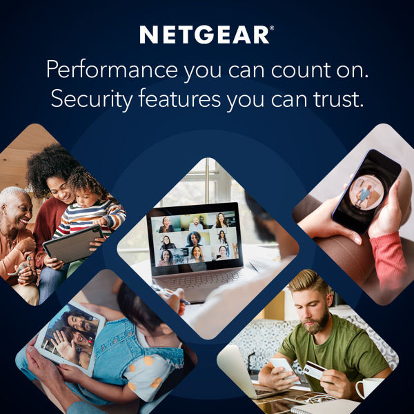 Picture of NETGEAR Router Orbi 370 Series Dual-Band WiFi 7 Mesh 3-Pack(RBE373)
