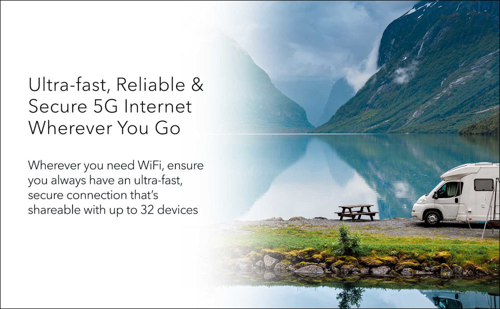 5G AXE3600 WiFi 6E Mobile Router (MR6450)