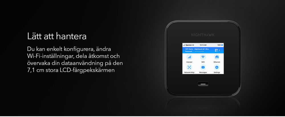 NIGHTHAWK M7 PRO 5G WIFI7 HOTSPOT (MR7450-100EUS)