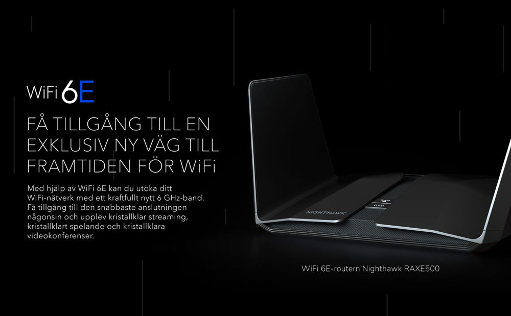 AXE11000 12-Stream WiFi 6E Router (RAXE500)