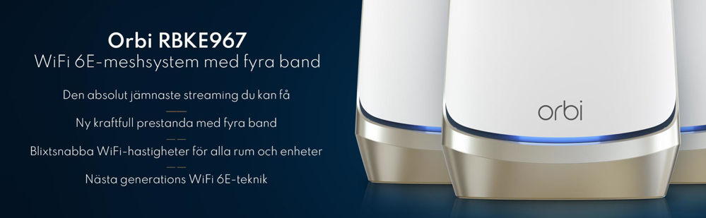 AXE11000 WiFi Mesh System (RBKE967-100EUS)