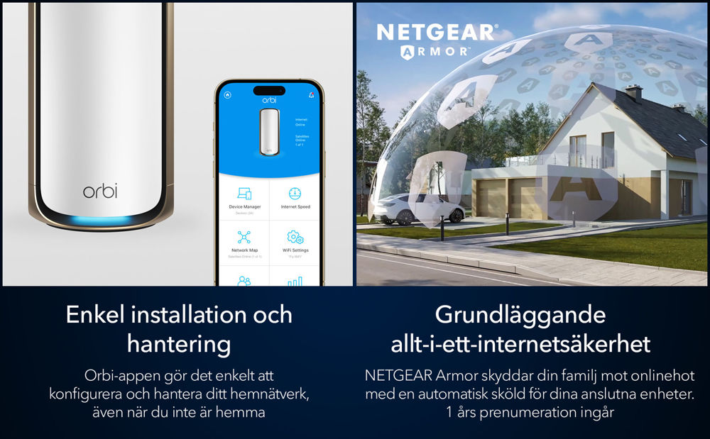 BE27000 Quad Band WiFi 7 Mesh system (RBE972S)
