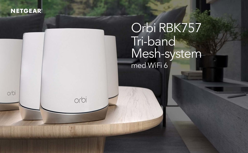 AX4200 WiFi 6 Whole Home Mesh WiFi System (RBK757)