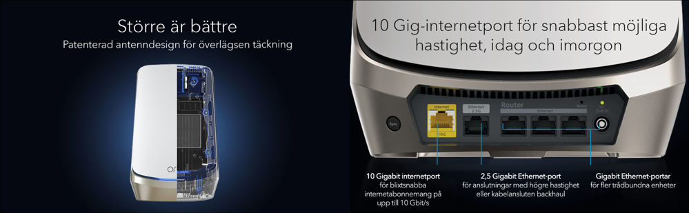 AXE11000 WiFi Mesh System (RBKE962)
