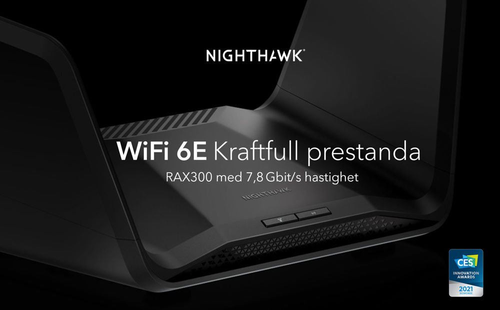 AXE7800 8-Stream WiFi 6E Router (RAXE300)