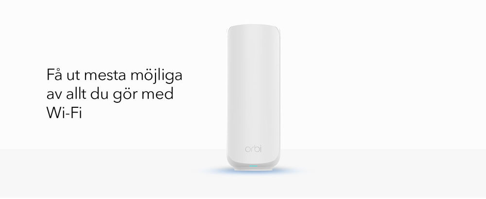 NETGEAR Router Orbi 370 Series Dual-Band WiFi 7 Mesh 3-Pack(RBE373)