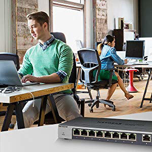 8-Port Gigabit Ethernet Smart Managed Plus Switch
